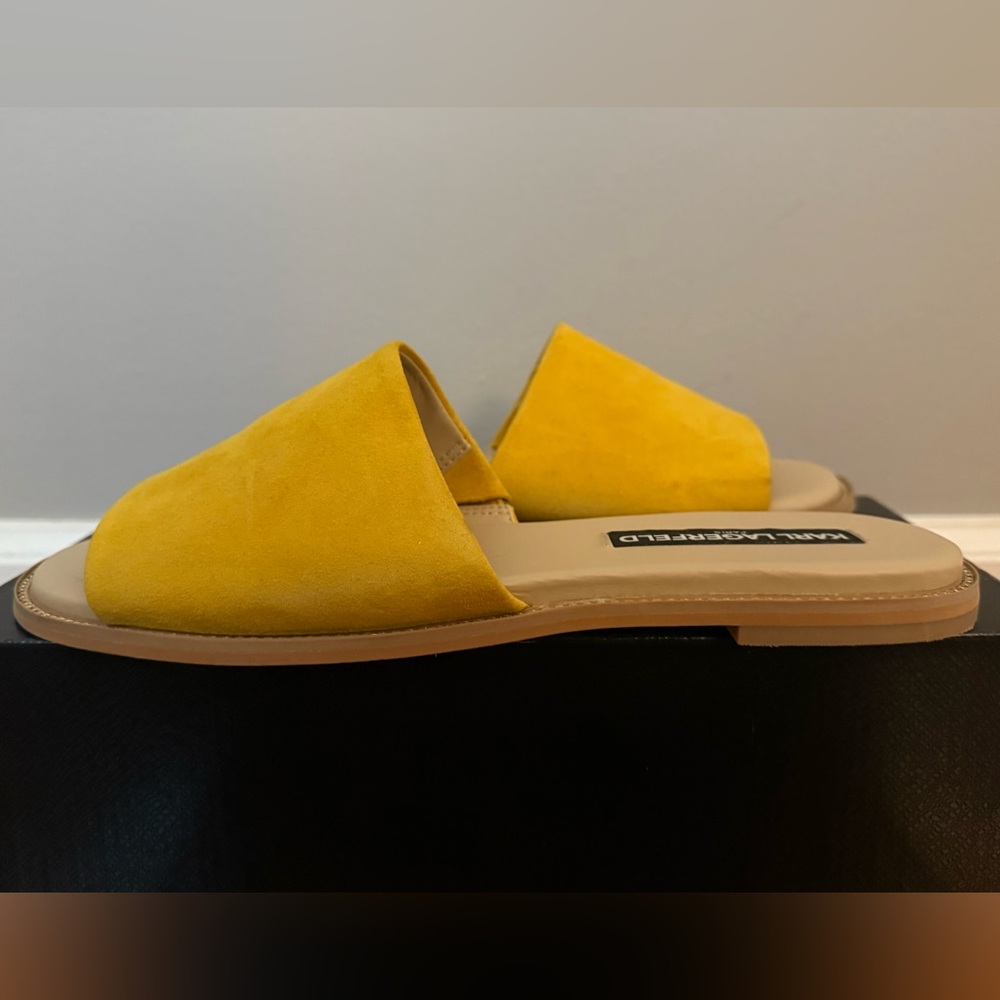 Karl Lagerfeld Yellow flats